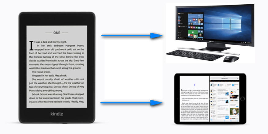 kindle book download location