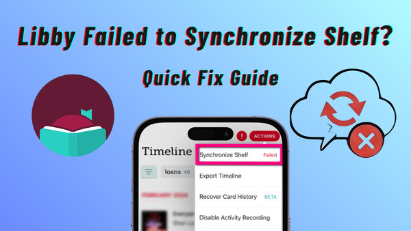 fix libby failed to synchronize shelf
