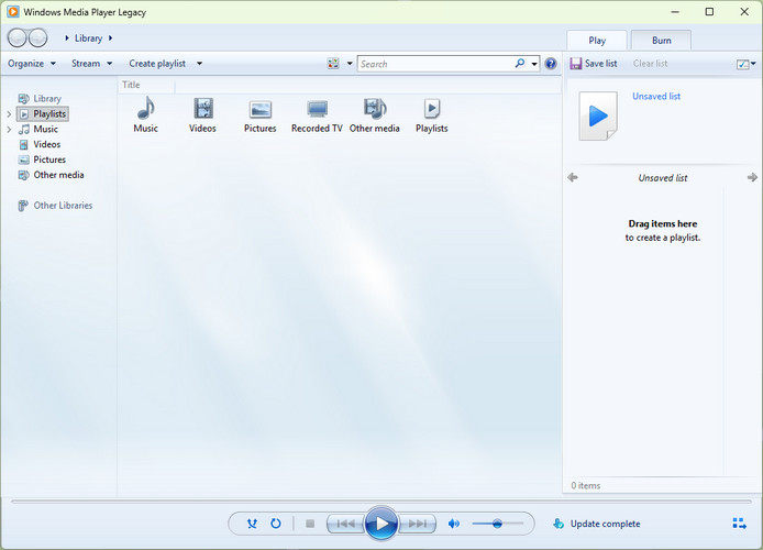 Libby Audiobooks on Windows Media Player