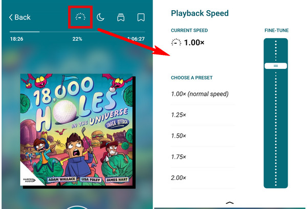 Libby Audiobook Playback Speed