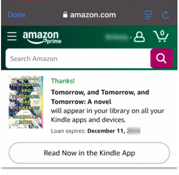 Switch Your Amazon Account for Libby