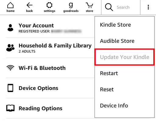 Update the Libby App and Kindle<