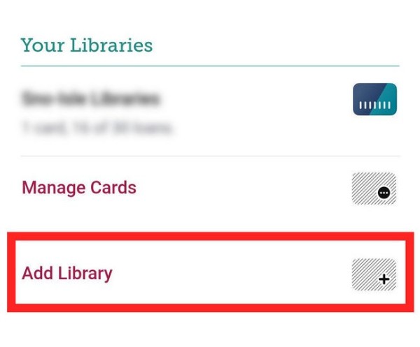 Add Multiple Library Cards
