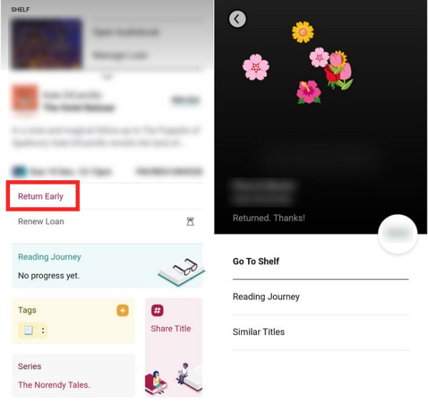 Return Early for the Bouquet Animation