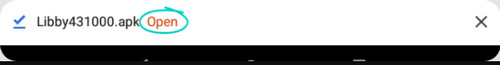 Install Libby APK